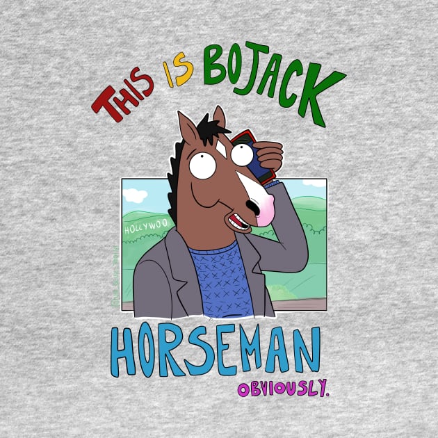 Bojack Horseman by Undeuxtroisi